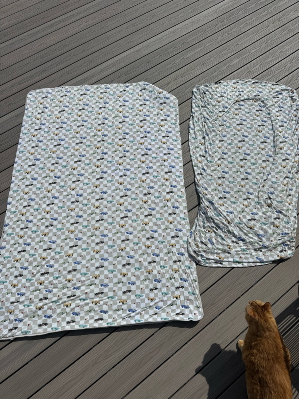 Kyte Baby Hot Wheels Youth Blanket and Twin Sheet